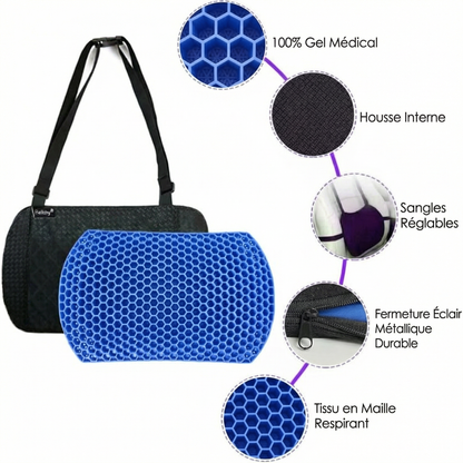 Apazia™ - The Lumbar Cushion That Soothes Your Back