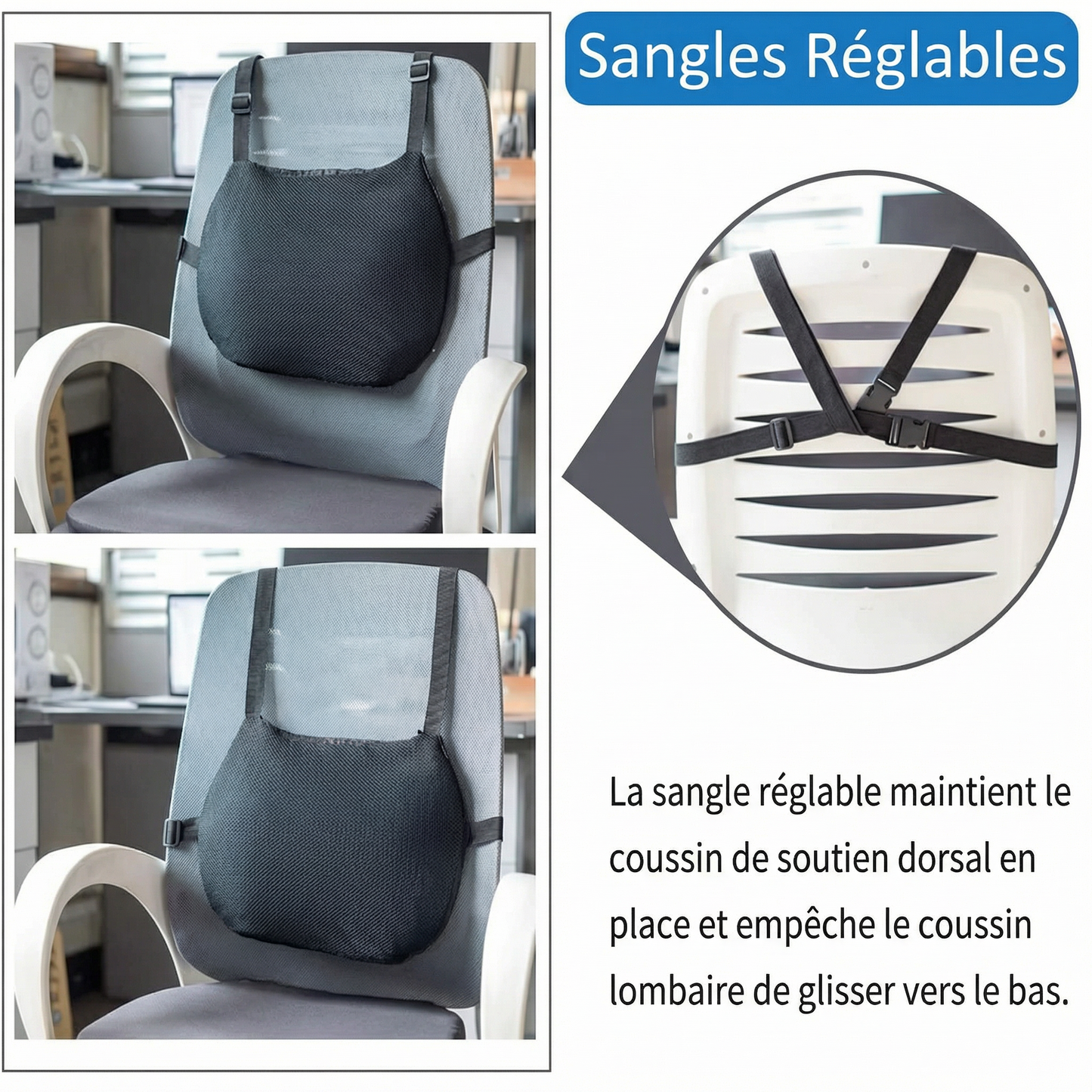 Apazia™ - The Lumbar Cushion That Soothes Your Back